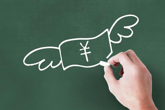 支出イメージのイラスト